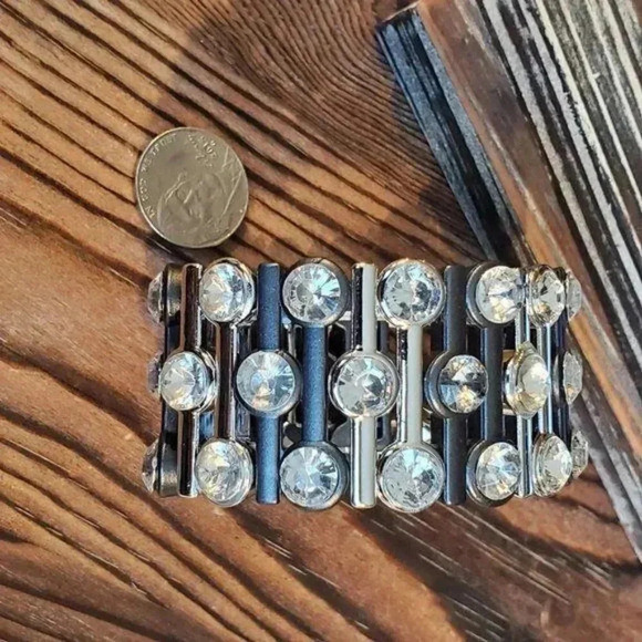 Mid Century Style Silver Gunmetal Gray - Picture 5 of 5